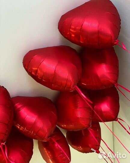 Шарики сердца для любимой и любимого сюрприз