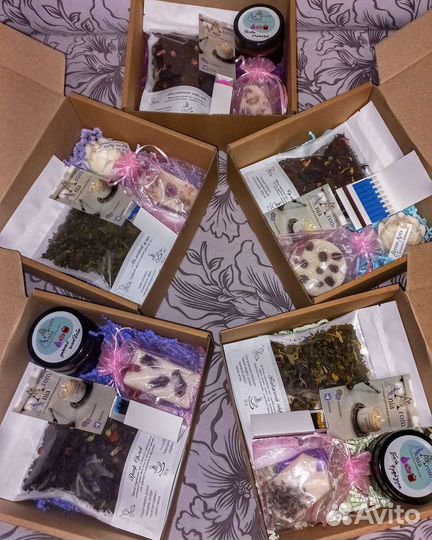 Подарочный чайно-свечной набор