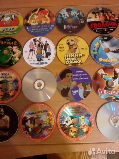 DVD фильмы и мультфильмы