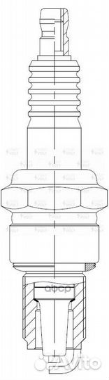 Свеча зажигания StartVolt VSP 0103 ваз 2101-210
