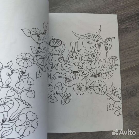 Раскраска для детей Лулу Майо: Миллион сов