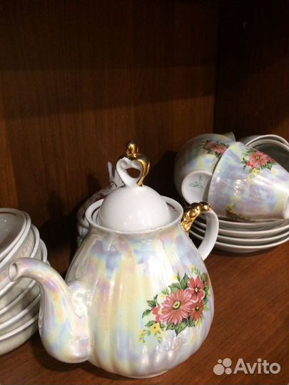 Фарфоровый чайный сервиз СССР