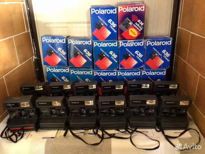 Polaroid 636 полароид 636 фотоаппарат