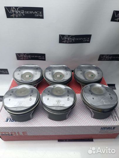 К-кт новых поршней Porsche STD cwda 3.0T 420 л.с