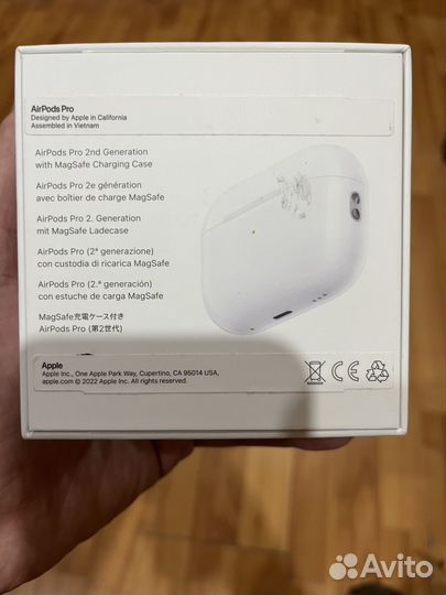 Беспроводные наушники apple airpods pro 2, новые