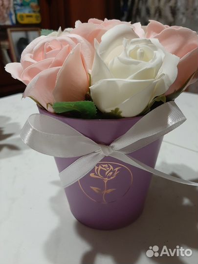 Цветы из мыла