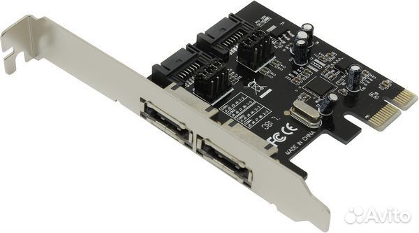 Контроллер Espada (ES3A1061) (OEM) PCI-Ex1, SATA 6