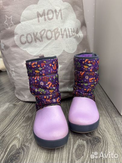 Сноубутсы crocs c9