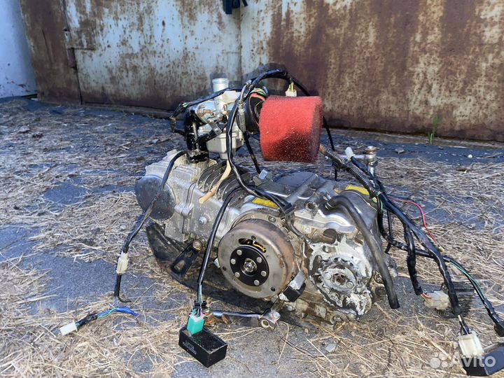 Двигатель питбайк 125 (рабочий)
