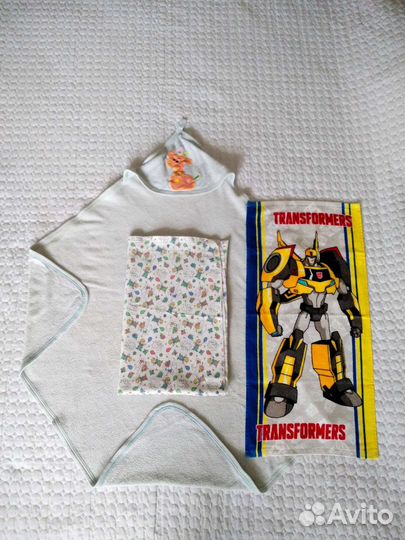 Полотенца 5 шт + 2 пелёнки Цена за всё