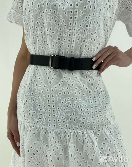 Женский кожаный ремень новый