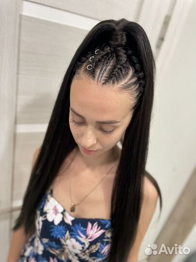 Плетение косичек с канекалоном