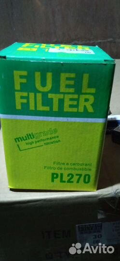 Фильтр топливный PL270