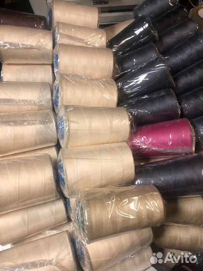 Нитки швейные