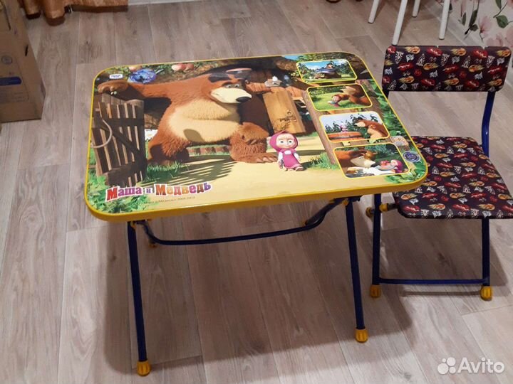 Детский столик и стульчик бу
