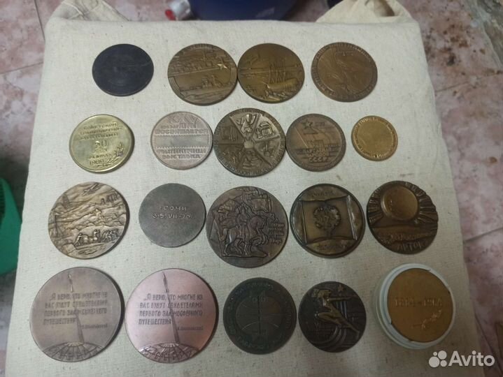 Настольная медаль СССР