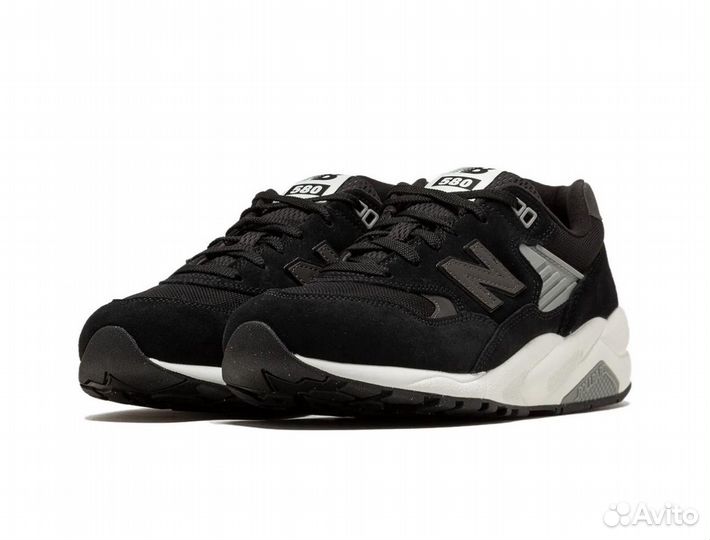 New Balance 580 Black White