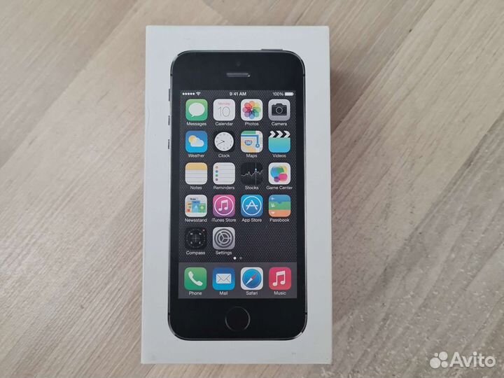 Коробка на iPhone5s Space Gray 32gb