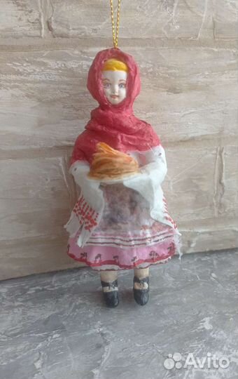 Игрушка из ваты 