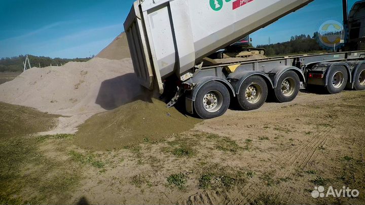 Доставка щпс С4 0-80 М1200 гравийная от 300 м3 пгс опгс