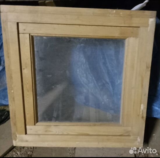 Деревянные окна для бани