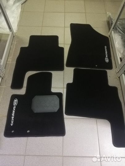 Коврики в салон Sorento 09 текстильные