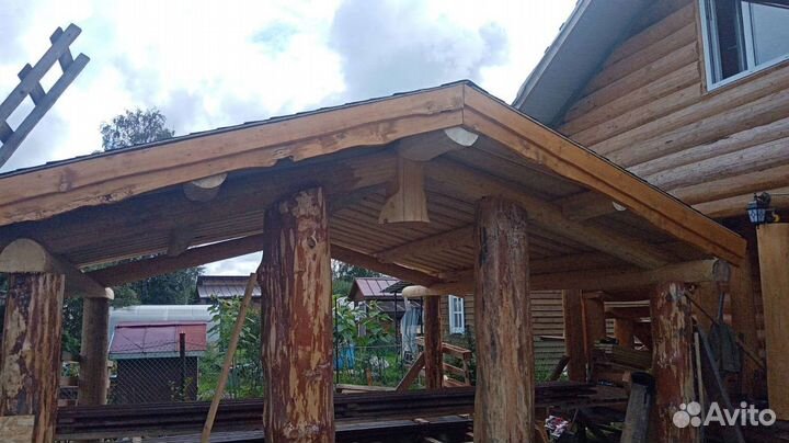 Срубы ручной рубки