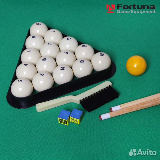 Бильярдный стол fortuna hobby BF-630R русская пира