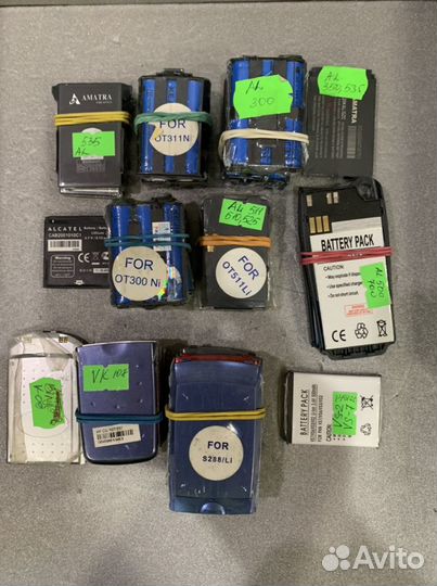 Аккамуляторы на телефоны