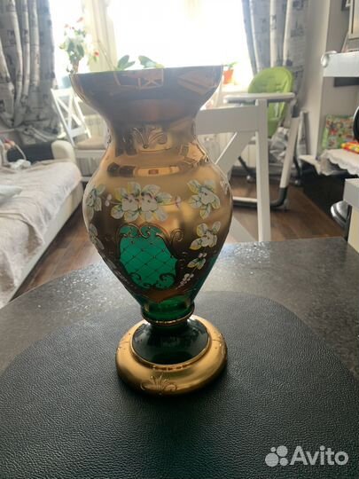 Ваза Богемия новая