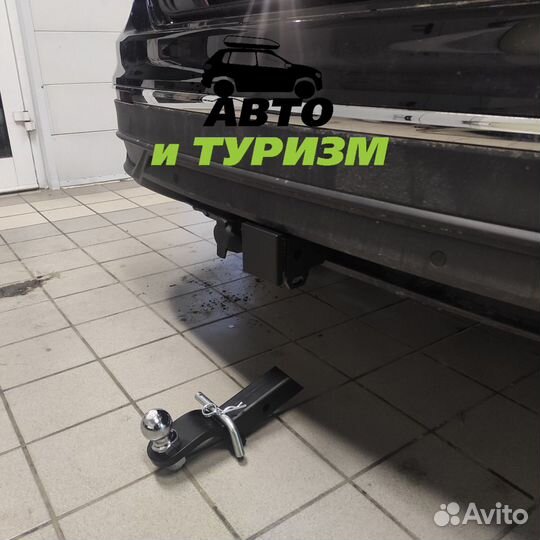 Фаркоп (тсу) американский квадрат VolkswagenTiguan