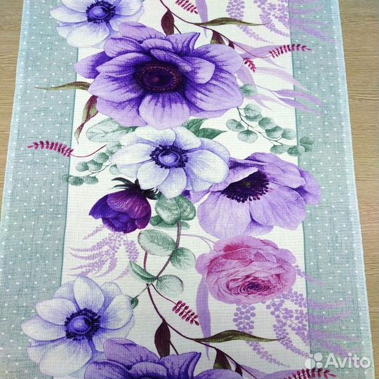 Ткань вафельное полотно 