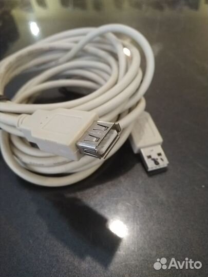 Кабель USB A - USB F 1.8 метра