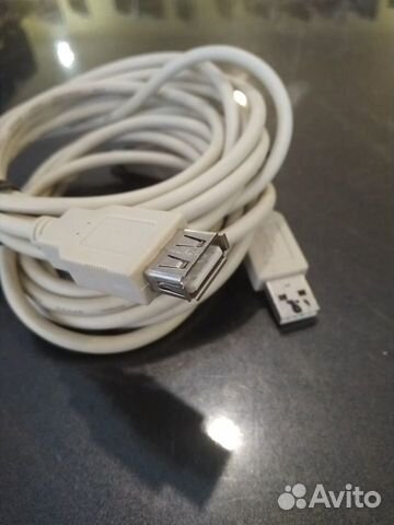 Кабель USB A - USB F 1.8 метра