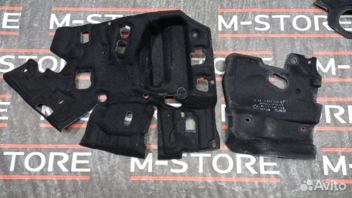 Шумоизоляция Bmw X3 E83 N52B25A 2010