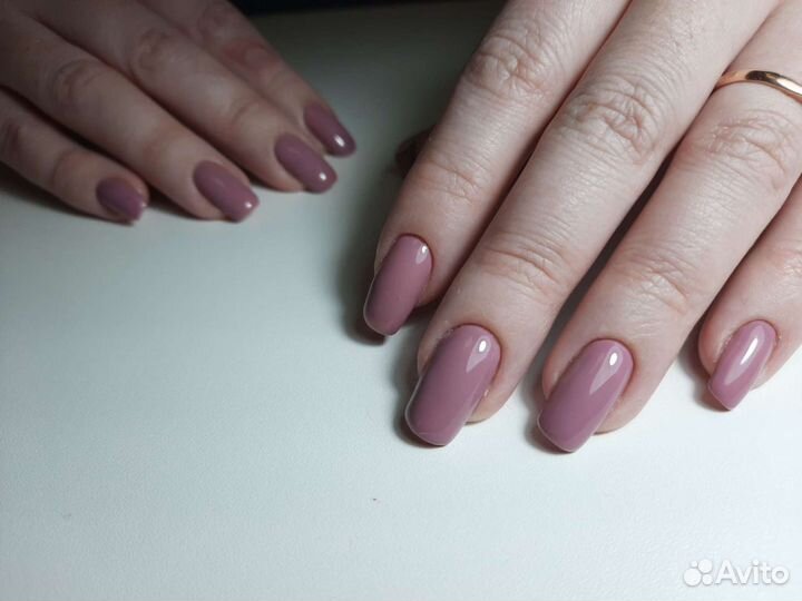 Маникюр с покрытием гель-лаком