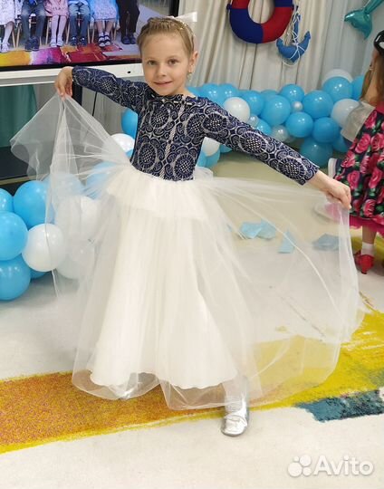 Платье праздничное на нг, на выпускной р.116-122