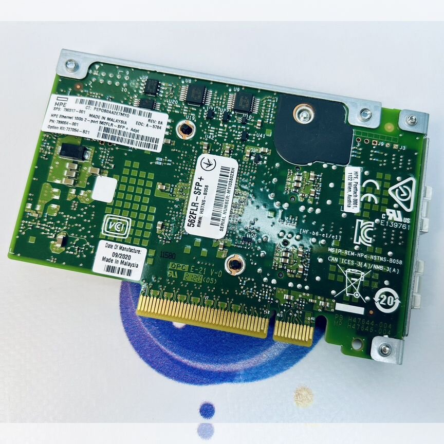 [727054-B21] Сетевой Адаптер Hpe 562flr-Sfp+ 727054-B21