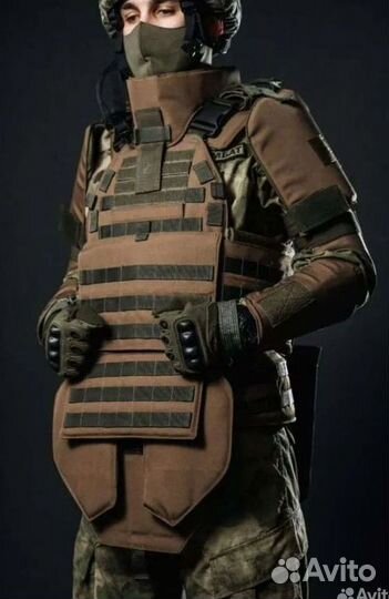 Бронежилет с плитами бр5