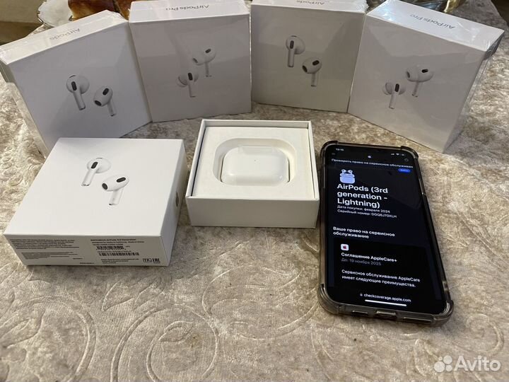 Наушники apple airpods 3