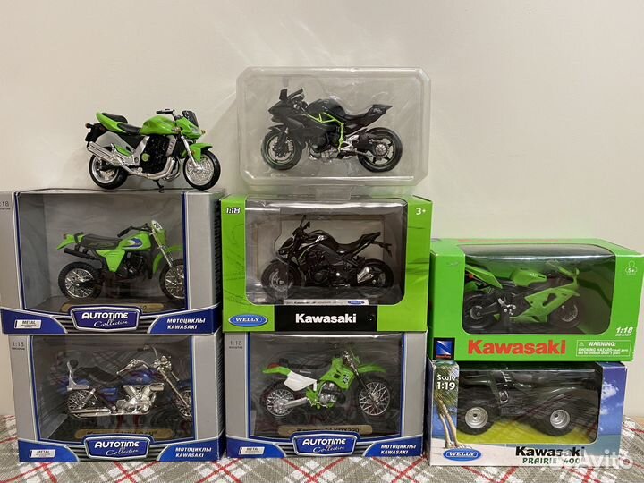 Масштабные мотоциклы 1:18
