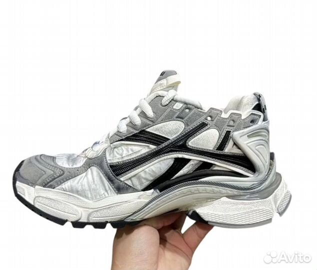 Кроссовки Balenciaga Runner Grey Neylon Sneakers