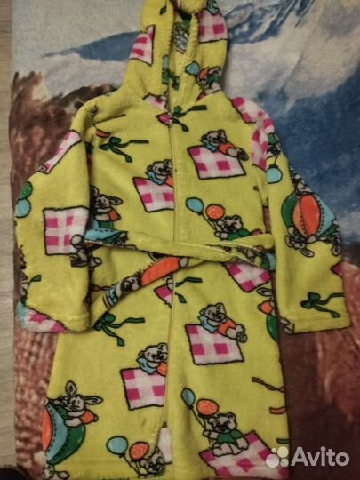 Махровый Халат на девочку