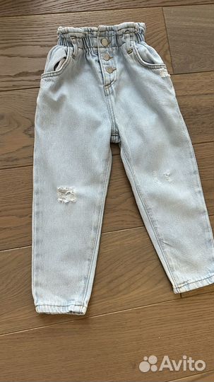 Джинсы zara детские 98