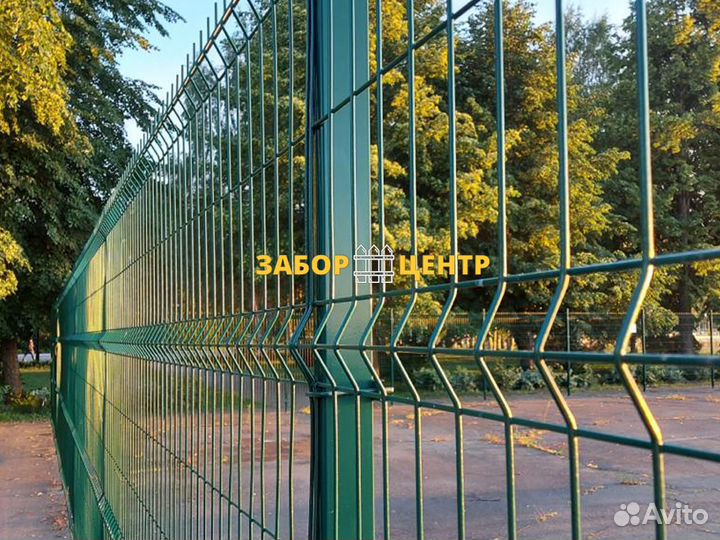 3Д, 2D заборы из сетки Гиттер, Черноморский