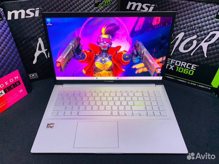 Новый ноутбук 2023 года (Ryzen 5 и oled Экран)