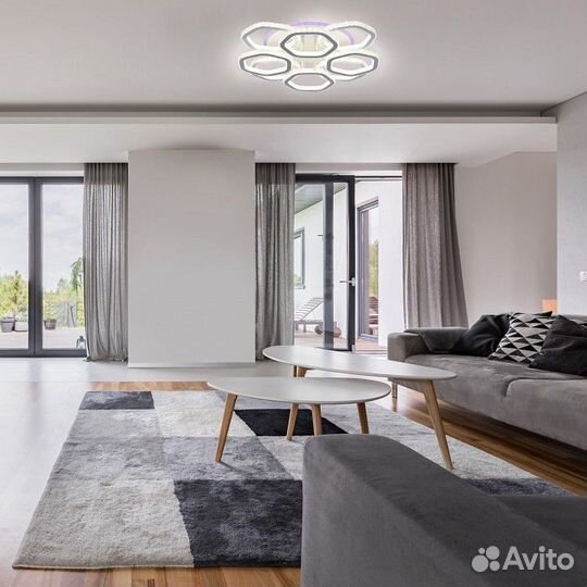 Потолочная люстра Escada Centauri 10263/8LED BL