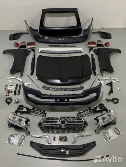 Переделать в рестайлинг Toyota Land Cruiser 200