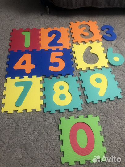 Детский коврик пазл