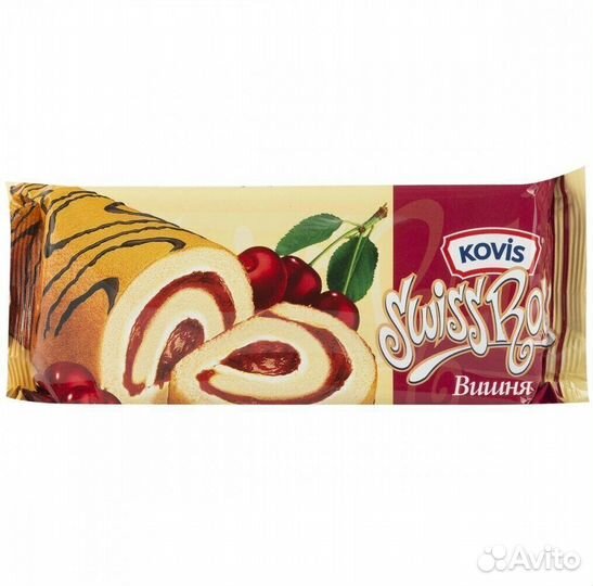 Опт - Рулет Kovis Вишня 175г